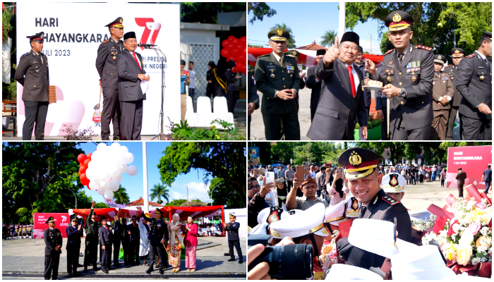 HUT Ke 77 Bhayangkara Bupati Garut Mengapresiasi Kinerja Kapolres