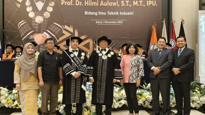 Prof Dr Hilmi Aulawi ST MT Dikukuhkan Sebagai Guru Besar Di Bidang