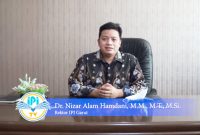 Rektor Institut Pendidikan Indonesia (IPI) Garut Dr. Nizar Alam Hamdani, M.M., M.T. 