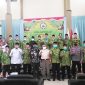 HADIRI.Wakil Ketua DPRD Provinsi Jawa Barat Fraksi PKB H Oleh Soleh, SH ( tengah berbaju hitam) saat menghadiri pelantikan PD DMI Kabupaten Garut, Kamis (14/10/2021)