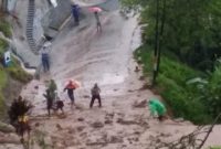 Kondisi Desa Nyalindung, Desa Panggalih, dan Desa Cikarang, Kecamatan Cisewu, Kabupaten Garut, Sabtu (25/12/2021), yang mengalami bencana banjir dan longsor. (Foto: Dok. Pemerintah Kecamatan Cisewu)