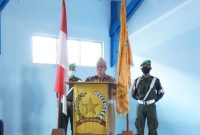 Acara Peringatan Hari Ulang Tahun Legiun Veteran Republik Indonesia DPC Garut yang ke-65 d di Gedung Komite Nasional Pemuda Indonesia (KNPI) Garut di Jalan Ahmad Yani, Kecamatan Garut Kota, Kabupaten Garut, Senin (3/1/2022).
(Foto: Anggana Mulia/ Diskominfo Garut)