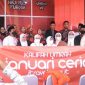 – JTravel Grup Cabang Garut memberangkatkan 12 Jamaah Umroh Perdana, di Graha JTravel Garut, Jalan Proklamasi Nomor 17 Ruko Depan Bumi Anggrek Residence, Kecamatan Tarogong Kidul, Kabupaten Garut, Senin (24/1/2022).