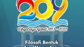 Filosofi Bentuk dan Warna Logo Hari Jadi ke-209 Kabupaten Garut Tahun 2022 (Dok. Diskominfo Garut)