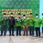 POTO BERSAMA. - Presiden Lajnah Tanfidziyah Syarikat Islam (SI) Indonesia, Hamdan Zoelva Poto bersam dengan Pengurus Walayah dan Jajaran Dewan dan Ketua DPC Syarikat Islam Garut