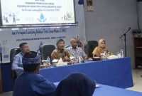 Bupati Garut menghadiri kegiatan Pembinaan Peningkatan Kinerja Perumda Tirta Intan dan Persiapan Launching Aplikasi Tirta Intan Mobile (TIMO), di Kantor Perumda Tirta Intan Garut, Senin (27/6/2022)