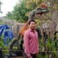 Direktur Dinoland Garut, Dion Pradeta Nugroho  saat ditemui di Dinoland Garut, Kampung Cibolerang, Desa Mekarjaya, Kecamatan Tarogong Kaler, Kabupaten Garut, Jumat (24/6/2022)