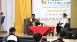 Wakil Bupati Garut, dr. Helmi Budiman menghadiri kegiatan Musyawarah Daerah (Musda) IX PD Kesatuan Aksi Mahasiswa Muslim Indonesia (KAMMI) Garut di Gedung Islamic Center, Jalan Pramuka, Kecamatan Garut Kota, Kabupaten Garut, Jum'at (3/6/2022)