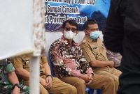 Pelaksanaan Peringatan Hari Lingkungan Hidup yang digelar oleh Sekolah Sungai Cimanuk di Sekretariat Sekolah Sungai Cimanuk, Jalan Sudirman, Kecamatan Tarogong Kidul, Kabupaten Garut, Senin (6/6/2022).
