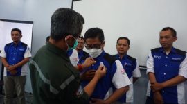 Ketua RTIK Jabar melantik Pengurus Cabang RTIK Indonesia Kabupaten Garut, di Gedung Public Information Center (PIC) Diskominfo Garut, Jalan Pembangunan, Kecamatan Tarogong Kidul, Kabupaten Garut, Sabtu (18/6/2022).