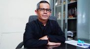 Kepala Diskominfo Garut Muksin di kantornya Jalan Pembangunan Kecamatan Tarogong Kidul Kabupaten Garut.
