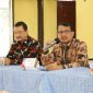 Wakil Bupati Garut, dr. Helmi Budiman, memberikan sambutan dalam acara Workshop Pengembangan Sentra Kerajinan Kulit di Kabupaten Garut yang dilaksanakan di Balai Latihan Kerja (BLK) Garut, Kecamatan Samarang, Kabupaten Garut, Jum’at (24/6/2022)