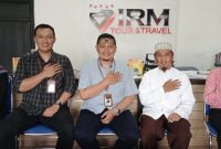 Jajaran Pimpinan PT IRM Tour and Travel, menawarkan Umrohin Aja dalam rangka milad IRM ke 5 tahun 2022. 