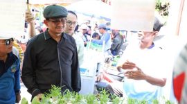 Wakil Bupati Garut, dr. Helmi Budiman, menghadiri acara Milangkala ke-45 Desa Dunguswiru yang dilaksanakan di Desa Dunguswiru, Kecamatan Limbangan, Kabupaten Garut, Kamis (7/7/2022).