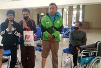 Baznas Garut salurkan bantuan Kaki dan Tangan Palsu kepada 10 penerima manfaat di Gedung Islamic Center, Jumat (19/8/2022)