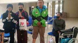 Baznas Garut salurkan bantuan Kaki dan Tangan Palsu kepada 10 penerima manfaat di Gedung Islamic Center, Jumat (19/8/2022)