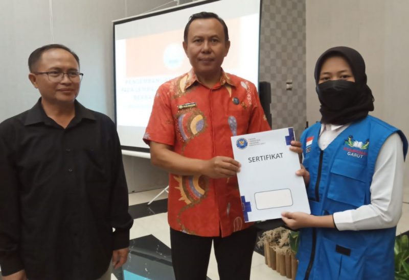 SOSIALISASI. BNNK Garut menyelenggarakan sosialisasi P4GNPN, Sosialisasi dilaksanakan di Ballroom Hotel Harmoni, Jalan Cipanas Baru, Kecamatan Tarogong Kaler, Kabupaten Garut, Selasa (6/9/2022).