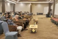 SOSIALISASI.Kepala Kementerian Agama (Kemenag) Kabupaten Garut, Dr. H. Cece Hidayat MSi. Melakukan sosialisasi tentang Asesmen Kompetensi Madrasah Indonesia (AKMI) Tingkat Kabupaten Garut, di Favehotel Garut, Jum'at (2/8/2022)