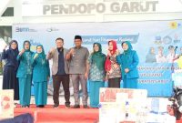 SOSIALISASI. PLN UP3 Garut melakukan sosialisasi tentang keunggulan Kompor Induksi kepada Tim PKK Kabupaten Garut di Pendopo, Kamis (8/9/2022).