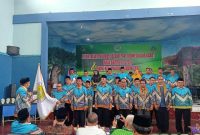 Ketua PW PGM Indonesia Jawa Barat, melantik Pengurus  PD PGM Indonesia Kabupaten Garut, di Aula MAN 2 Garut, Rabu (5/10/2022)