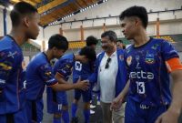 Bupati Garut, Rudy Gunawan secara resmi membuka pelaksanaan Porprov XIV Jabar Cabor Futsal yang dilaksanakan di Sarana Olahraga (SOR) RAA Adiwijaya, Jalan Proklamasi, Kecamatan Tarogong Kidul, Kabupaten Garut, Sabtu (29/10/2022).