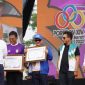 Bupati Garut, Rudy Gunawan menghadiri acara Penutupan Pekan Olahraga Provinsi (Porprov) Jawa Barat (Jabar) XIV Tahun 2022 yang dipusatkan di Alun-Alun Ciamis, Kabupaten Ciamis, Sabtu sore (19/11/2022).