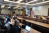 Pelaksanaan FGD dengan topik “Membedah IPM Kabupaten Garut dikaitkan dengan Kegiatan APBD termasuk dengan Indikator Turunannya