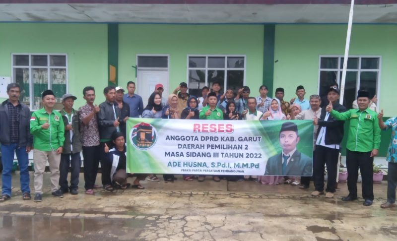 Anggota Komisi IV Fraksi PPP DPRD Kabupaten Garut Ade Husna,S.Pd.I, MM. Pd melaksanakan Masa Reses Sidang III Tahun 2022 di Yayasan Al Furqon simpen Limbangan, Senin (5/12/2022).