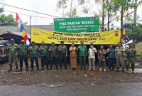 Perhutani Bersama Muspika lakukan siaga Pengamanan Pos Pantau Wisata Di Garut