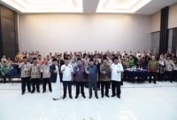 Bupati Garut, Rudy Gunawan membuka secara resmi kegiatan Dewan Pengawas (Dewas) Menyapa, di Ballroom Hotel Harmoni, Jalan Cipanas Baru, Kecamatan Tarogong Kaler, Kabupaten Garut, Kamis (29/12/2022). (Foto: Deni Seftiana/ Ilham Kautsar Prawira/ Diskominfo Garut)