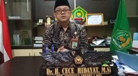 Kepala Kantor Kementrian Agama Kabupaten Garut, Dr H Cece Hidayat MSi 