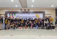 PELEPASAN. 31 Mahasiswa dari 18 Perguruan Tinggi Se-Indonesia dalam Program PMM, Dilepas IPI Garut di Aula IPI Garut, Jalan Terusan Pahlawan kelurahan Sukagalih Kecamatan Tarogong, Jumat (30/12/2022)