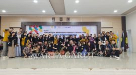 PELEPASAN. 31 Mahasiswa dari 18 Perguruan Tinggi Se-Indonesia dalam Program PMM, Dilepas IPI Garut di Aula IPI Garut, Jalan Terusan Pahlawan kelurahan Sukagalih Kecamatan Tarogong, Jumat (30/12/2022)