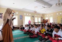 Sebanyak 130 siswa SDS Miftahul Falah Cikajang Garut mengikuti program Membumikan Al-Quran dan Melangitkan Doa, Selasa (10/1/2023).