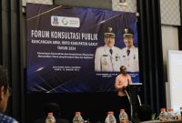 Pelaksanaan Forum Konsultasi Publik Rancangan Awal Rencana Kerja Perangkat Daerah (RKPD) Kabupaten Garut Tahun 2024 yang dilaksanakan di Ballroom Hotel Harmoni Garut, Jalan Cipanas Baru, Kecamatan Tarogong Kaler, Kabupaten Garut, Kamis (12/1/2023). (Foto : M. Azi Zulhakim, Ilham Kautsar Prawira, & Yogi Budiman/Diskominfo Garut).