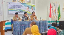 Desa Sukamulya Kecamatan Pangatikan menggelar Musyawarah Perencanaan Pembangunan (Musrenbang) RKPD Tingkat Desa untuk Usulan Pembangunan Tahun 2024 yang berlangsung di Aula Kantor Desa Sukamulya, Senin (16/01/2023).