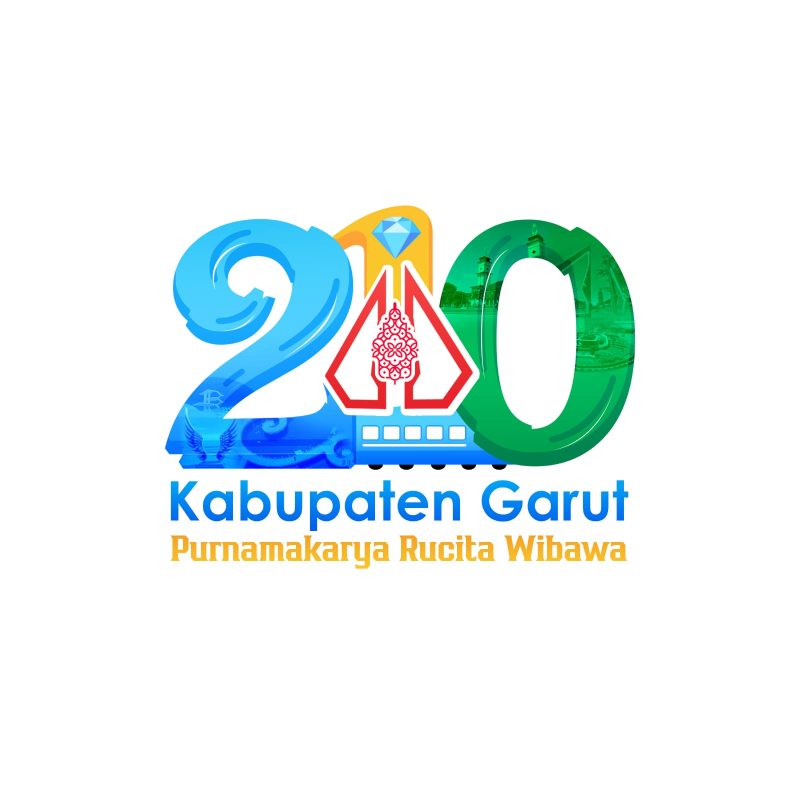 Logo Resmi Hari Jadi ke-210 Kabupaten Garut Tahun 2023 dengan tema Purnamakarya Rucita Wibawa. (Foto : Dok. Diskominfo Garut)