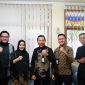 Pertemuan antara Diskominfo Garut dengan BPJS Ketenagakerjaan Garut di Kantor Diskominfo Garut, Jalan Pembangunan, Kecamatan Tarogong Kidul, Kabupaten Garut, Kamis (9/2/2023). (Foto : Anggana Mulia Karsa/Kurniawan).