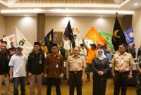 Pelaksanaan Peluncuran Kirab Pemilu Tahun 2024 dalam rangka Satu Tahun Menuju Pemungutan Suara yang dilaksanakan di Ballroom Kassiti Fave Hotel, Jalan Cimanuk, Kecamatan Tarogong Kidul, Kabupaten Garut, Selasa (14/2/2023). (Foto: Febri Noptageri/ Anggana Mulia/ Nindi Nurdiyanti/ Diskominfo Garut)