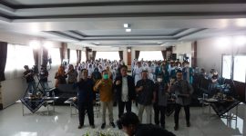 Pelaksanaan Literasi Kesehatan : Cegah dan Stop Penyebaran Tuberkulosis (TBC) yang dilaksanakan di Kampus I STIKES Karsa Husada Garut, Jalan Subyadinata, Kecamatan Tarogong Kidul, Kabupaten Garut, Jum’at (24/2/2023). (Foto: Anggana Mulia/ Diskominfo Garut)