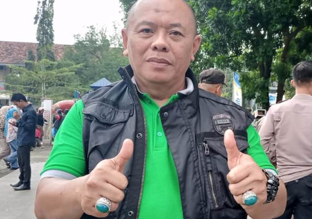 Kepala Dinas Ketahanan Pangan atau DKP Kabupaten Garut Ir Haeruman MP