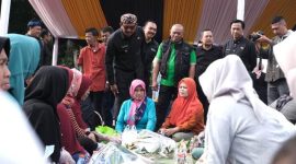 Pelaksanaan Festival 1000 Liwet, yang berlangsung di Alun-Alun Garut, Kecamatan Garut Kota, Kabupaten Garut, Kamis (23/2/2023). (Foto: Muhamad Azi Zulhakim/ Yogi Budiman/ Diskominfo Garut)