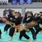 Beberapa aksi pesilat dalam pembukaan Kejuaraan Pencak Silat Priangan Timur Open, yang dilaksanakan di SOR R.A.A Adiwijaya, Kecamatan Tarogong Kidul, Kabupaten Garut, Kamis (2/3/2023). (Foto : Deni Seftiana & Muhamad Azi Zulhakim/Diskominfo Garut).