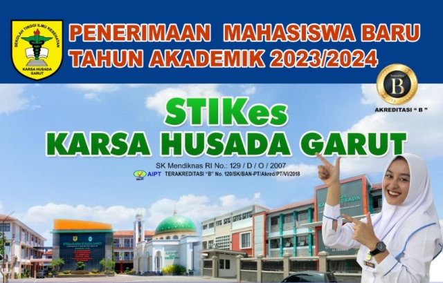 PMB, Penerimaan Mahasiswa Baru STIKes Karsa Husada Garut Tahun Akademik 2023/2024