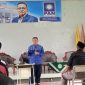 Anggota Komisi V DPRD Provinsi Jawa Barat Fraksi Partai Amanat Nasional (PAN) DPRD Jawa Barat, Daerah Pemilihan Jabar 14 Kabupaten Garut, H. Enjang Tedi M.Sos saat ditemui di di Aula STAIDA Muhammadiyah Garut pada Selasa (4/4/2023).
