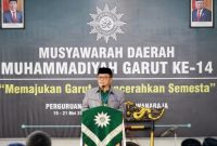 Musyda ke 14 Muhammadiyah: Perkembangan jumlah cabang Muhammadiyah di Garut Meningkat pesat! 