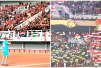 Momen Emosional_ Pemain Palestina Terharu dengan Sikap Suporter Timnas Indonesia, Penjaga Gawang Timnas Palestina Lakukan Ini