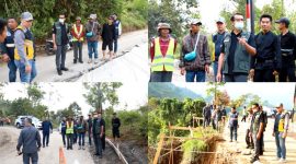 Wabup Garut Rehabilitasi Jalan di Kecamatan Banjarwangi Kabupaten Garut, Perkuat Infrastruktur dengan Konstruksi Beton