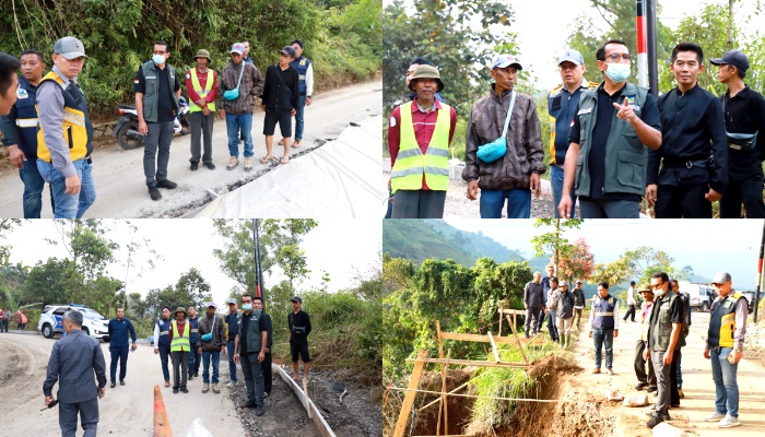 Wabup Garut Rehabilitasi Jalan di Kecamatan Banjarwangi Kabupaten Garut, Perkuat Infrastruktur dengan Konstruksi Beton