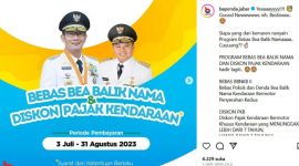 Program Khusus Jawa Barat_ Bebas Bea Balik Nama dan Diskon Pajak Kendaraan untuk Pemilik Kendaraan (Bapenda Jabar)